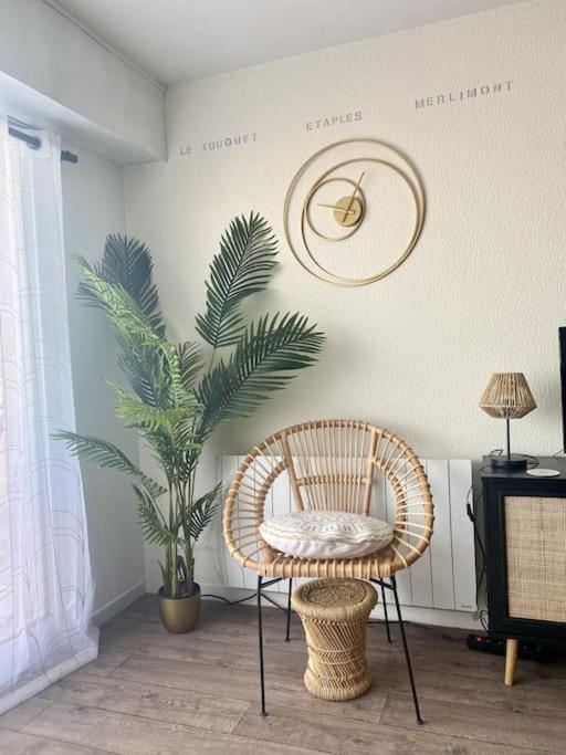 Studio Entre Mer Et Dunes Avec Balcon Vue Laterale Mer 50M Plage Pour 3 Pers Wifi Menage Compris Фор-Маон-Плаж Экстерьер фото