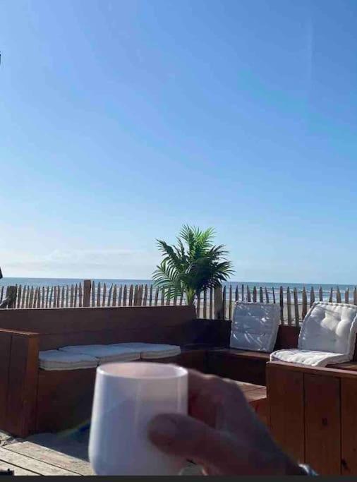 Studio Entre Mer Et Dunes Avec Balcon Vue Laterale Mer 50M Plage Pour 3 Pers Wifi Menage Compris Фор-Маон-Плаж Экстерьер фото