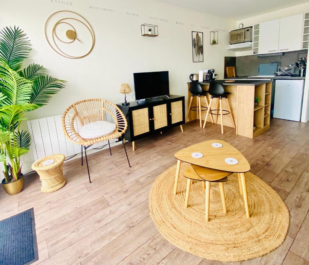 Studio Entre Mer Et Dunes Avec Balcon Vue Laterale Mer 50M Plage Pour 3 Pers Wifi Menage Compris Фор-Маон-Плаж Экстерьер фото