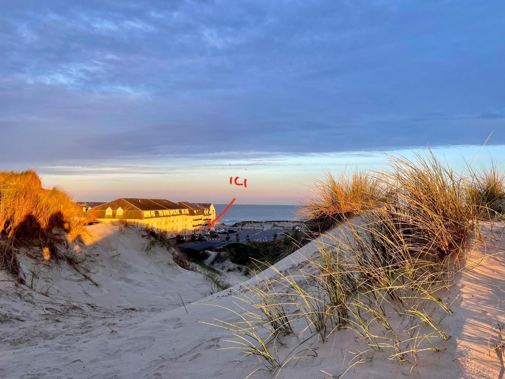 Studio Entre Mer Et Dunes Avec Balcon Vue Laterale Mer 50M Plage Pour 3 Pers Wifi Menage Compris Фор-Маон-Плаж Экстерьер фото